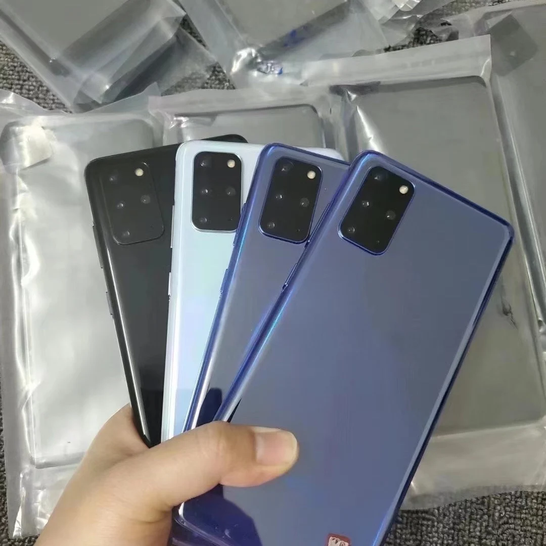 Cheapest Face recognition mobile phone unlocked 5g smartphone   S10 S10+ S20 + S20ultra used original phones for  5amsung