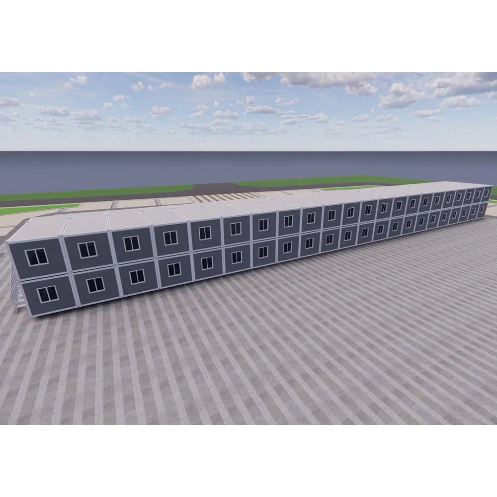 Prefabricated Quick Concrete Modular 5 Bedrooms Luxury Prefab Livable House