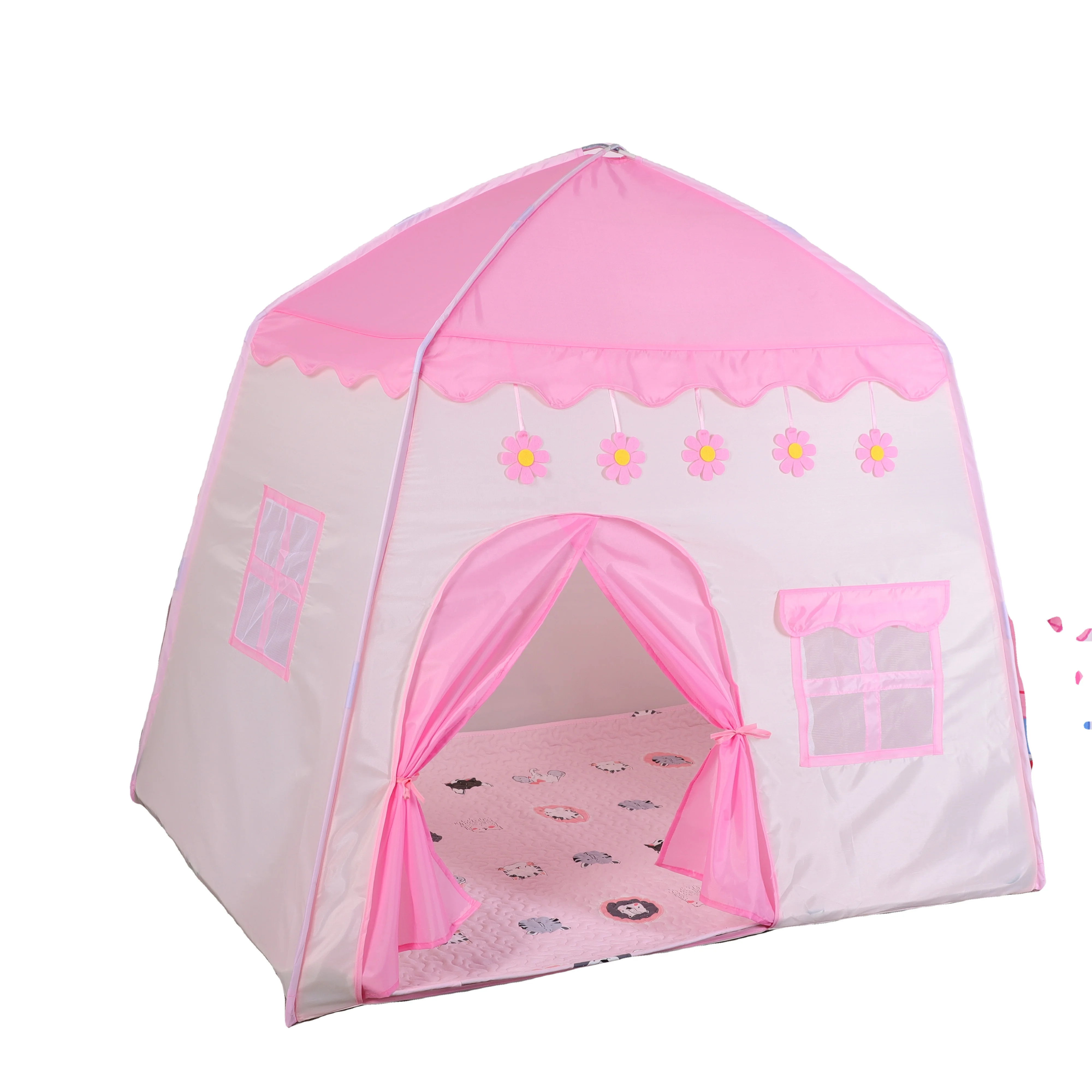 Professional toy tents game house portable indoor movable princess kids toy tents