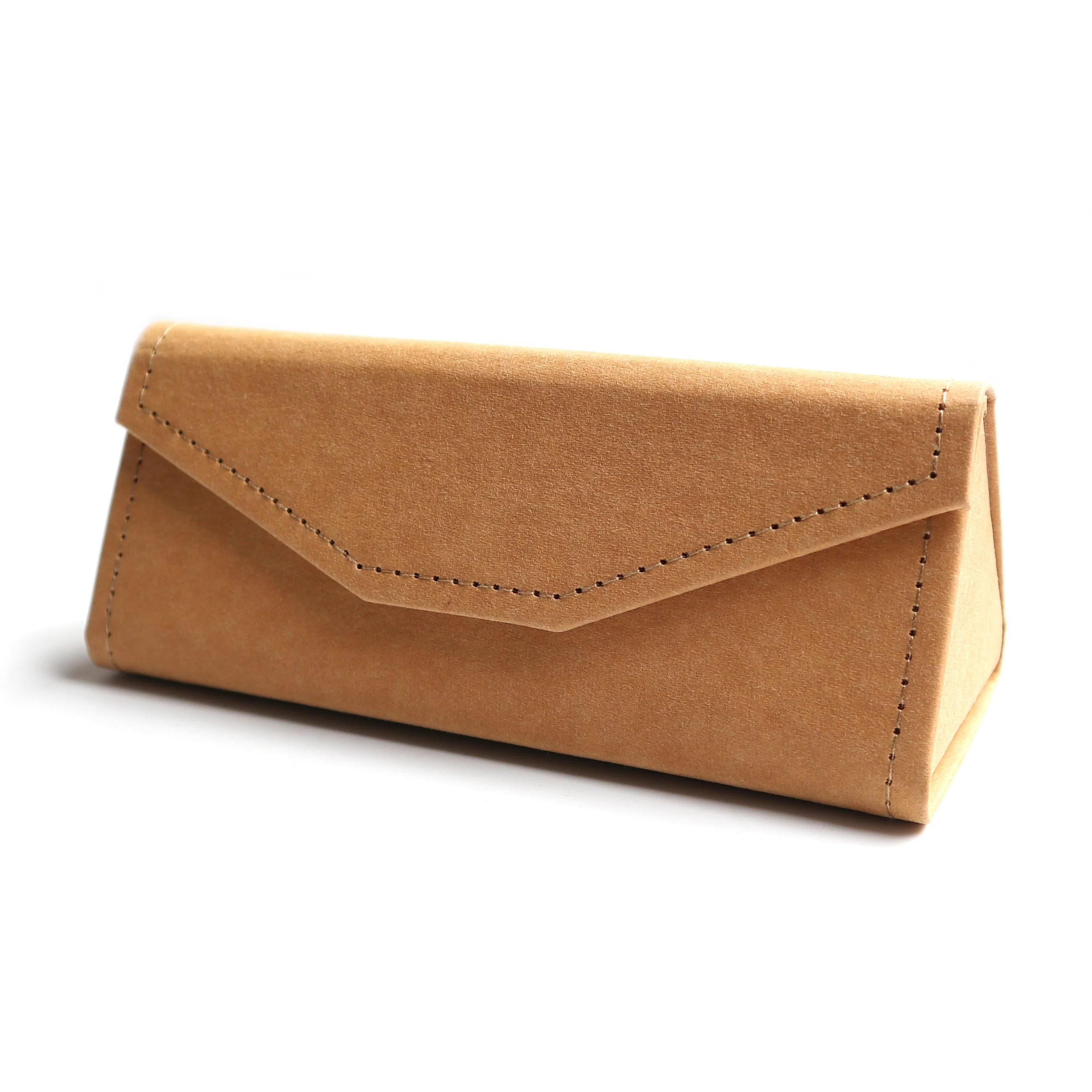 ECO Friendly Kraft Paper Sunglasses Case Triangular Folding Glasses Case Handmade Foldable Sunglasses Case Ready Stock Custom
