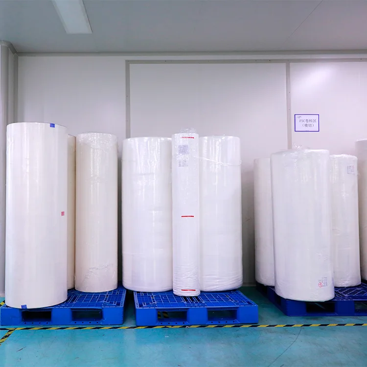 Hygienic products producing cellulose material biodegradable nonwoven spunlace fabric baby wet wipes non woven fabric