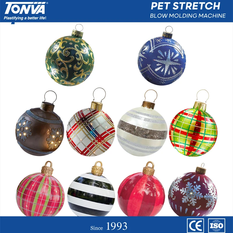 TONVA hot sale  plastic Christmas ball making machine extrusion blow molding machine
