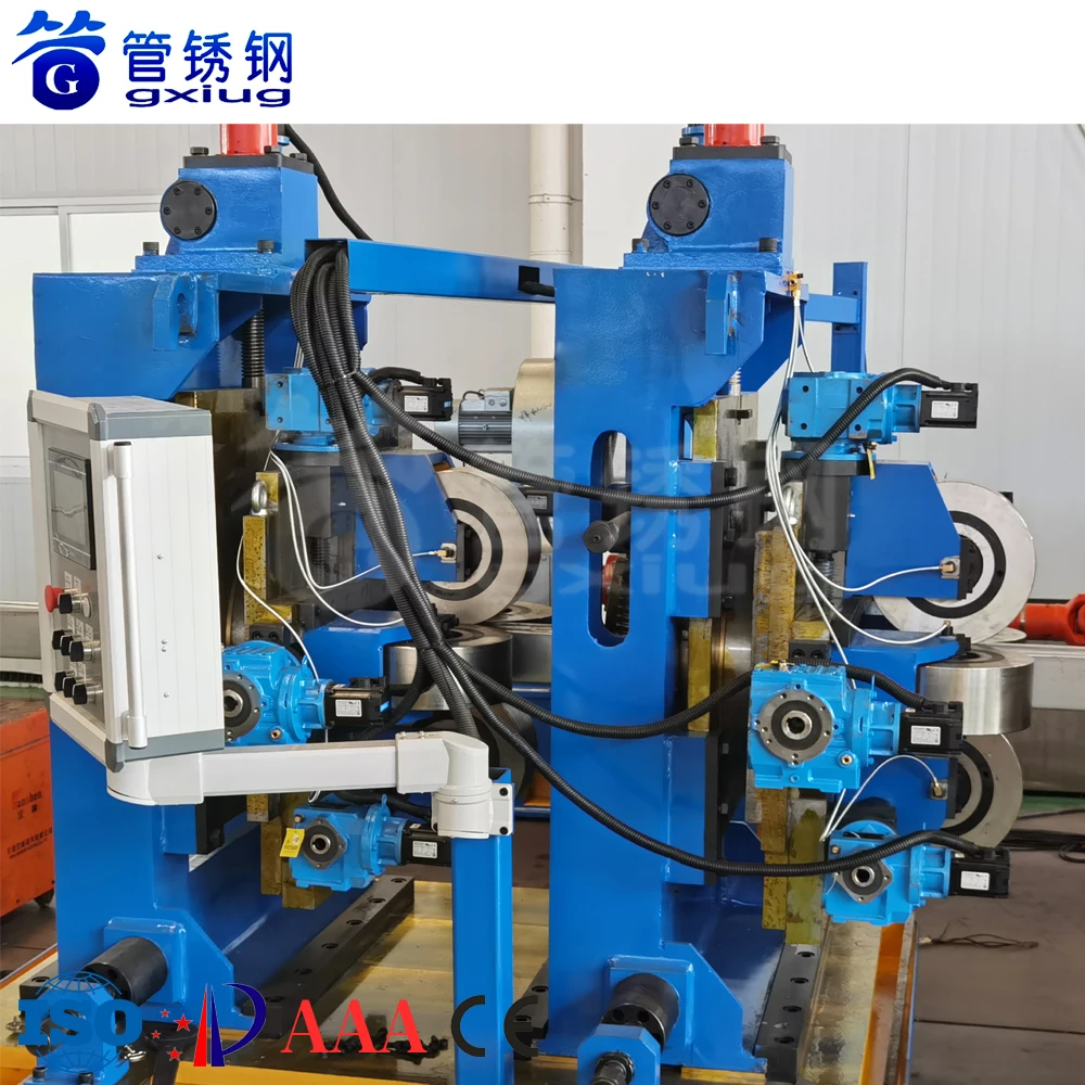 GXG Direct Square Forming Of Carbon Steel Galvanized High Frequency Pipe Welding Machine ERW Tube Mill Without Change Mold