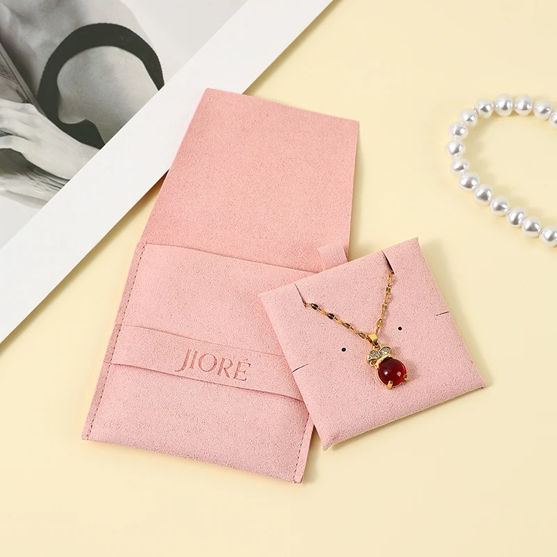 Drawer Jewelry Box Microfiber Gift Bags Pouches Set Custom Logo Rings Earrings Packaging Storage Cardboard Case Boxes