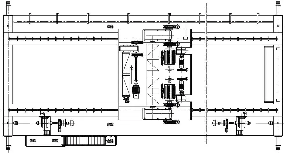 Двулучевой пульт дистанционного управления электрический журавль