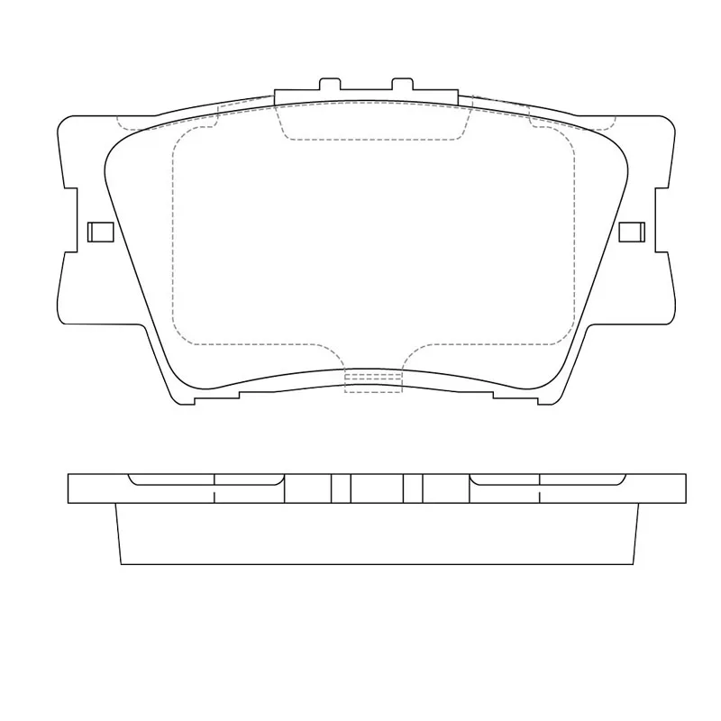 Factory Supply Good Quality with  CHEAP  Price    Brake Pads OEM  04466-02220  LEXUS  CARS
