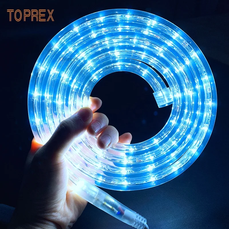  TOPREX декор рождественские украшения тонкая синяя веревка для палатки уличная светодиодная