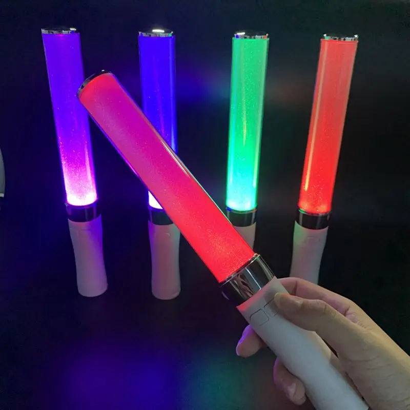 RICHSHINING DMX512 пульт дистанционного управления СВЕТОДИОДНАЯ мигающая ручная палка с пользовательским логотипом 15 видов цветов RGB k-pop Penlight концертный клуб болельщиков