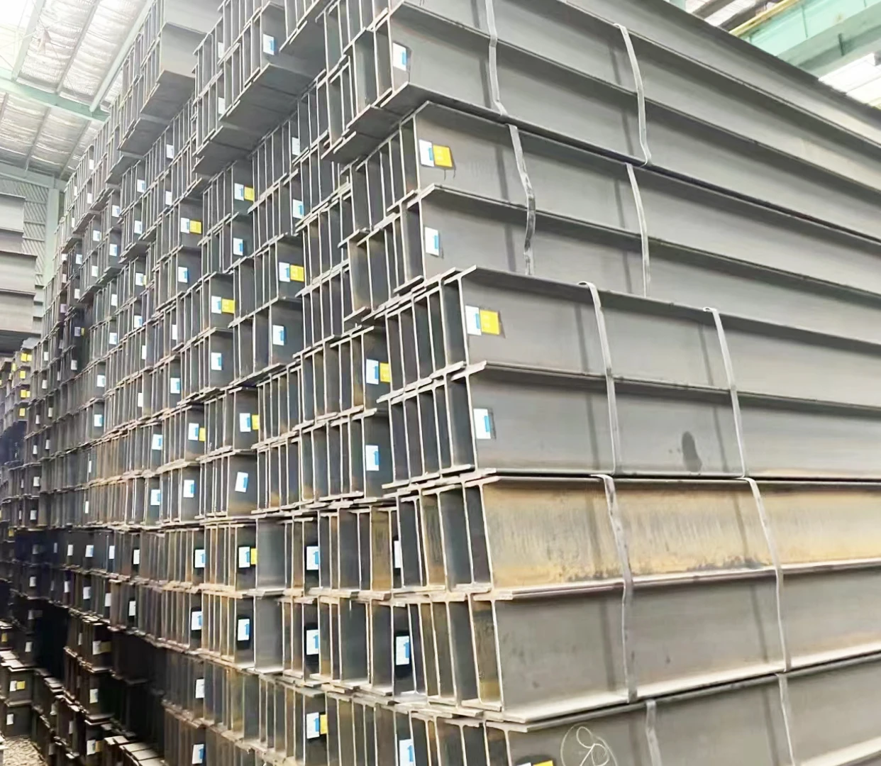 Hot rolled carbon steel profile h beam 200x100 steel i-beams