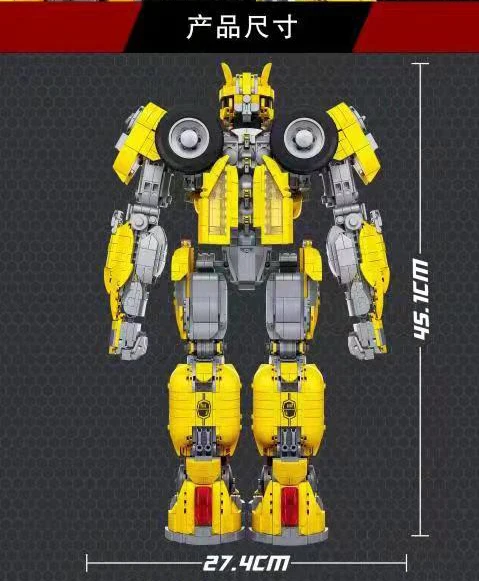 Transformed Toy Block Set  Robot Optimus Hornet Warrior Collector Building Block for Kids Educational Toys Block