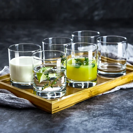 Highball стекло с логотипом питьевое прозрачная стеклянная чашка посуда
