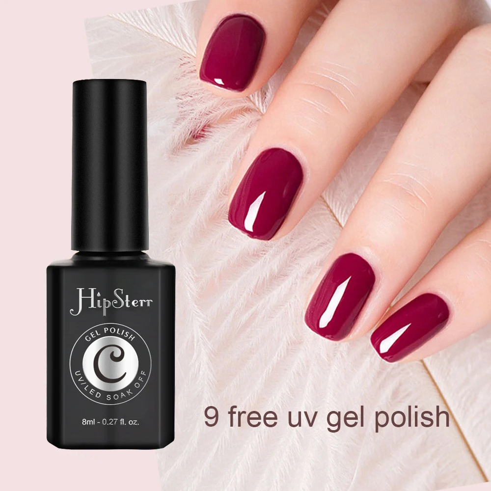 Hipsterr Gel 80 Colors Collection UV Gel Nail Polish With Private Label Free Sample Testing Gel Nail Polish Suppliers