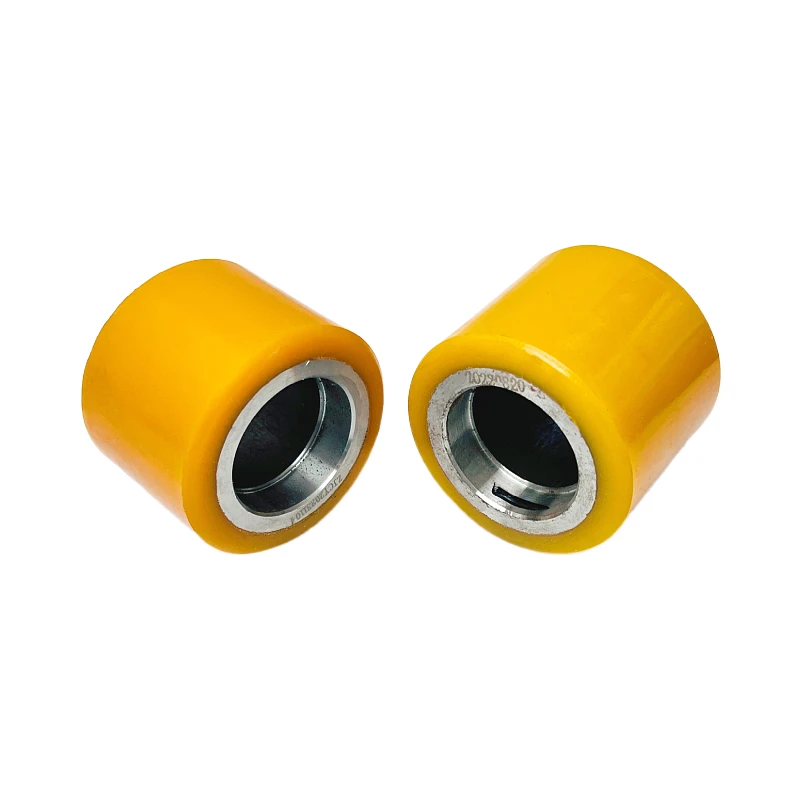Specialized production High load-bearing polyurethane coated wheels forklift forks cart wheel