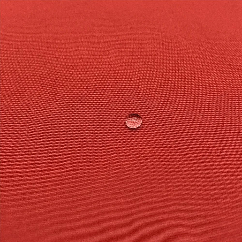 2021 Nylon polyester peach skin fabric good waterproof pass rain testing