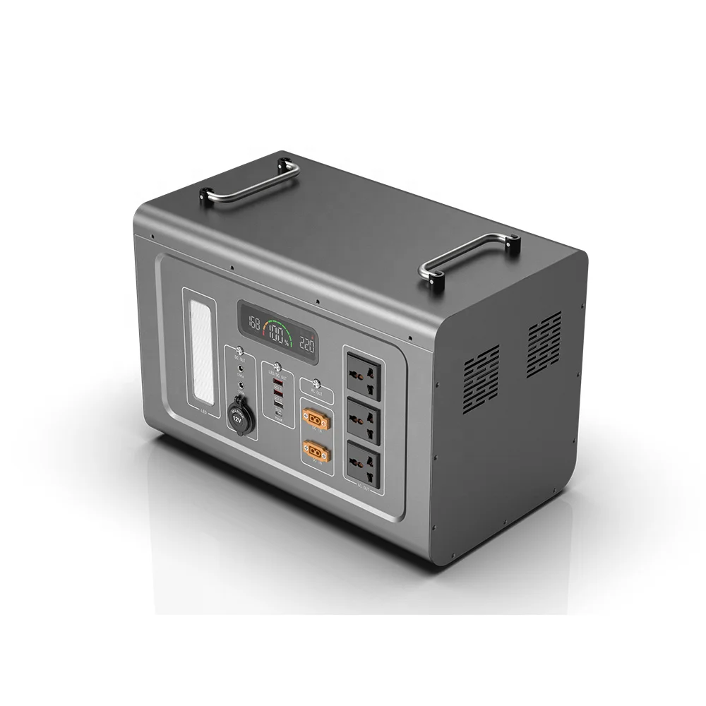 Sharmeal Power Supply Flashfish 1800W Solar Generator  Charging Battery Bank Professional Portable Power Stations for Home