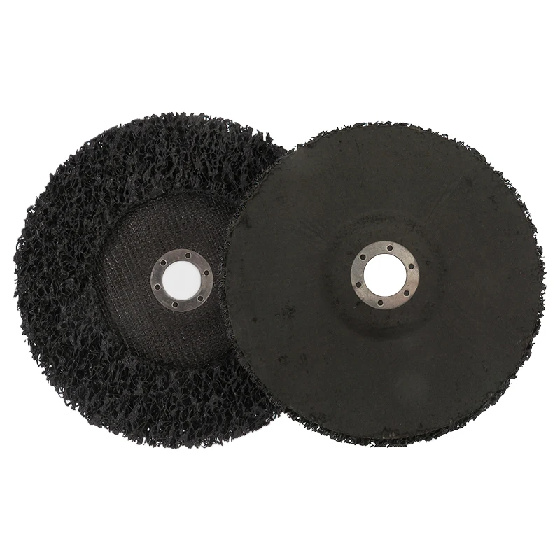 Polishing Pad 7 Inch Poly Strip Disc Abrasive Angle Grinding Sanding Wheel for Removal of Rust Paint and Flaking Materials