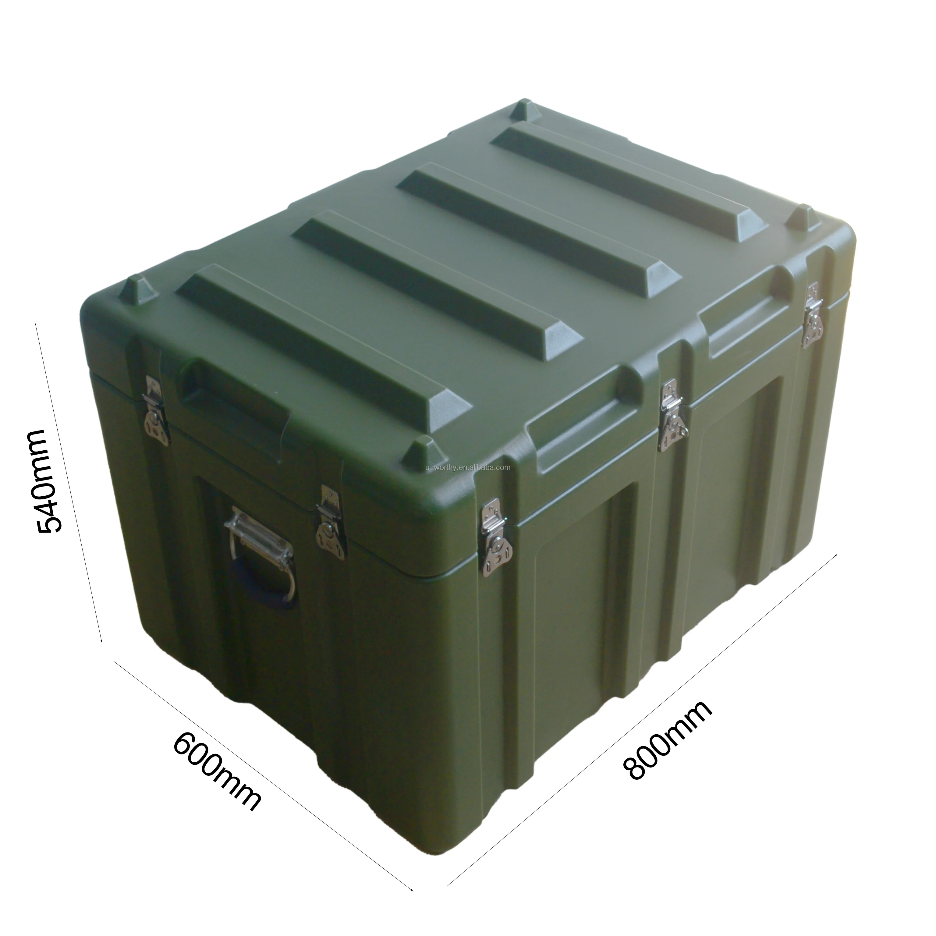 Ningbo Factory Wholesale Heavy Duty PE Plastic Roto-molded Tool Storage Box 800x600x540mm
