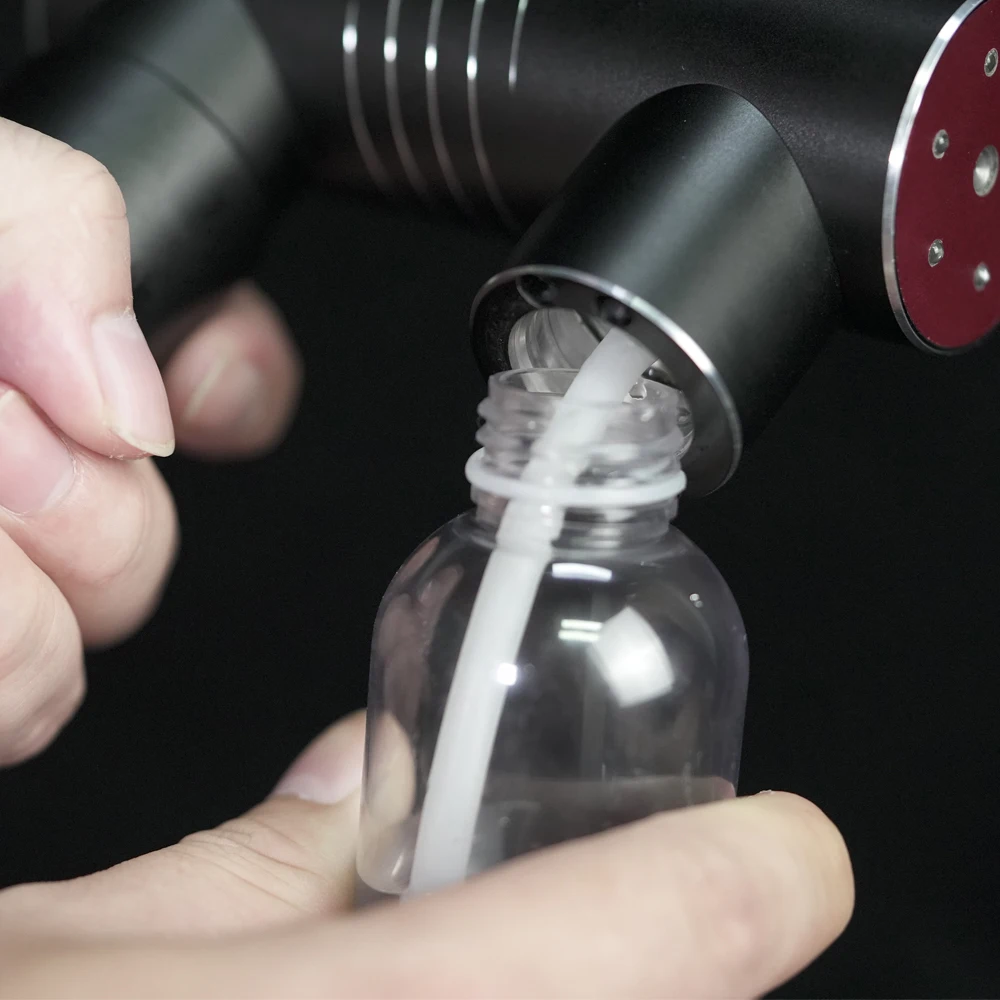 
Blue Light Disinfect Rechargeable Automatic Spray Gun Nano Fog Sprayer Gun Mist Electric Portable Wireless Nano Spray Gun 