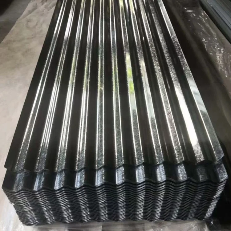 Alta Calidad Z150 Z275 Chapado En Zinc 0.35 Mm 0.55 Mm Panel De Techo Metal Galvanizado Panel De Techo De Zinc Corrugado