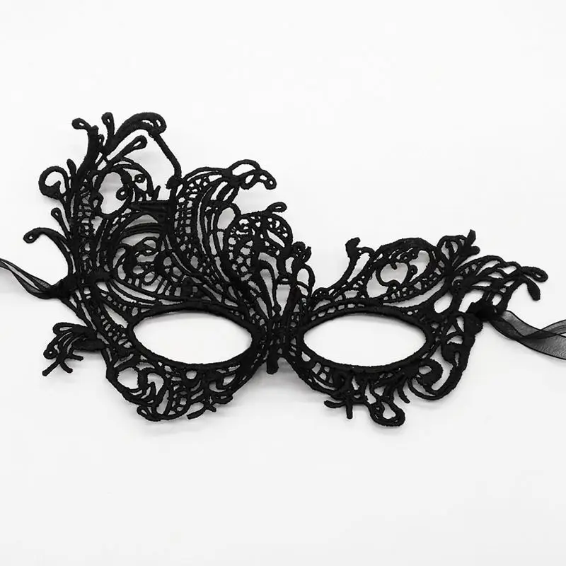 Gold-plated Thick Lace Mask Party Half Face Mask Halloween Masquerade Sexy Eye Mask
