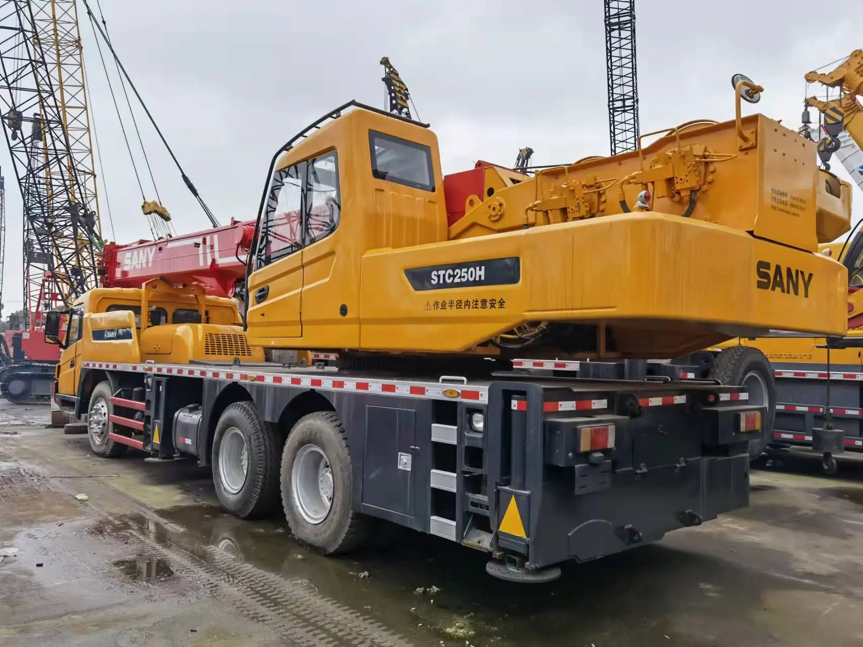 25 Ton High Quality China SANY STC250H Used Truck Crane