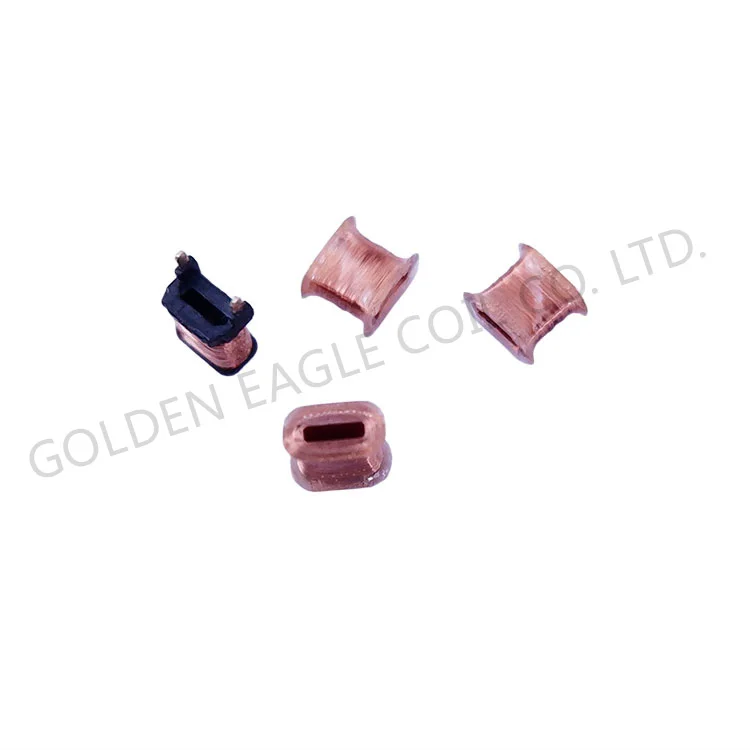 Factory custom 0.011mm wire 56 AWG insulated copper Iron Ferrite core electric magnetic miniature coil micro coil