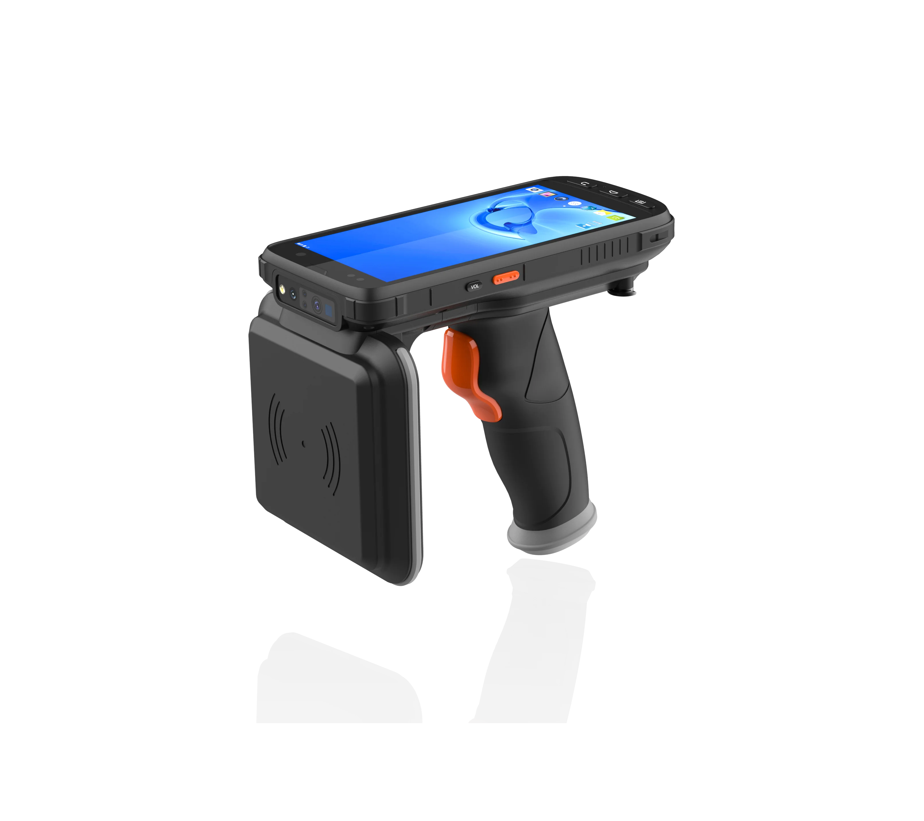 Водонепроницаемый УВЧ rfid синий зуб 8 метров портативный считыватель терминал умная система управления запасами