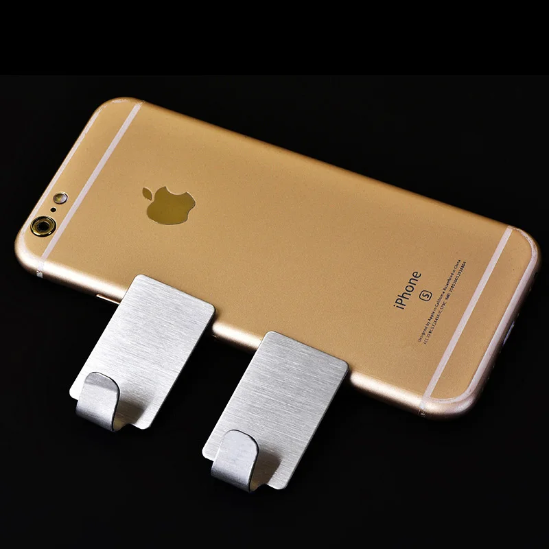 2021 new household self-adhesive stickers self-adhesive metal metal stainless steel wall-mounted hook hanger