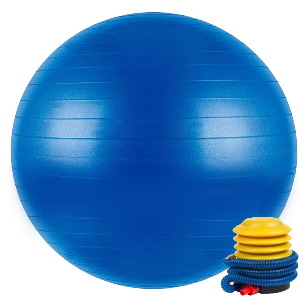 Factory Wholesale Physical Therapy Extra Thick Yoga Ball Chair with Quick Pump