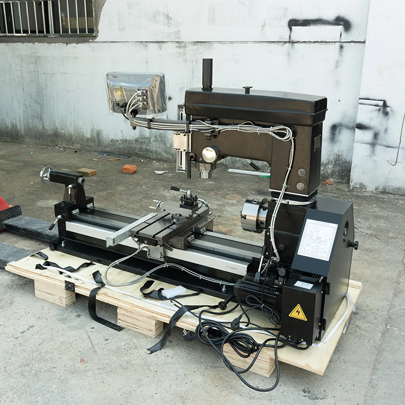 CT3325L high precision lathe mill drill lathe milling machine combo for metal working