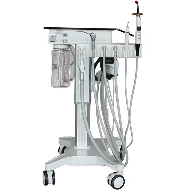 greeloy  Dental Cart System Portable Mobile Unit With Wheels