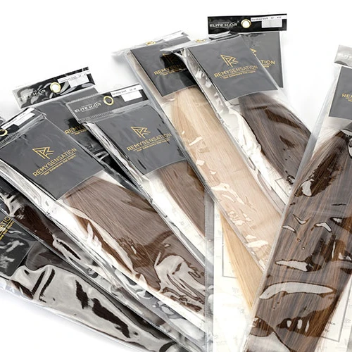 Qingdao Supplier Factory Wholesale 12A Ombre Blonde Russian Hand Tied Weft Hair Extension Human Hair