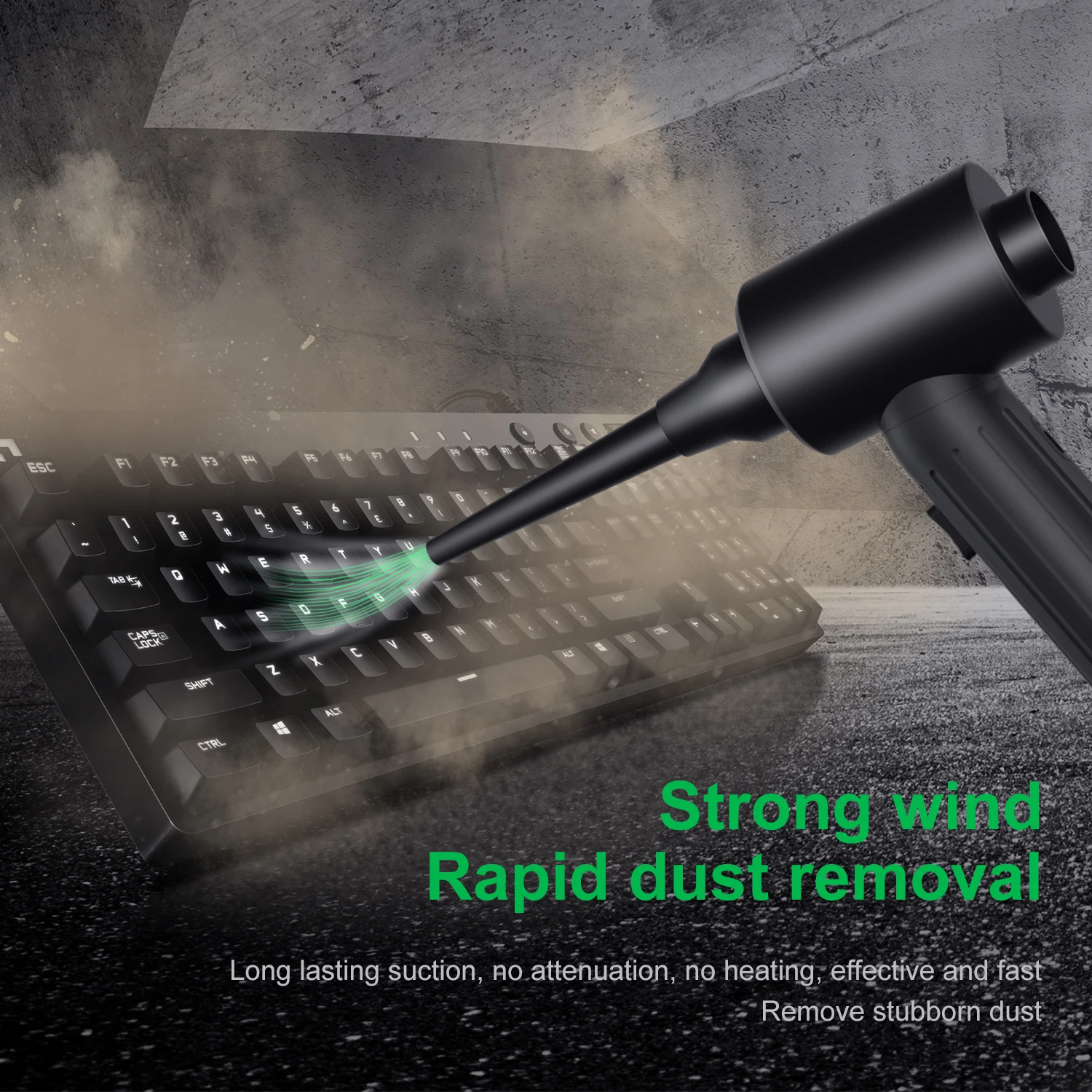 12000pa 7500mAh 5 in 1 Car Vacuum Cleaner Air Blower Duster Portable Handheld 90000RPM Home Vehicle Vacuum Cleaners