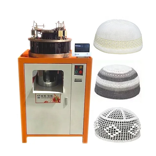 muslim shower machine muslim cap knitting machine