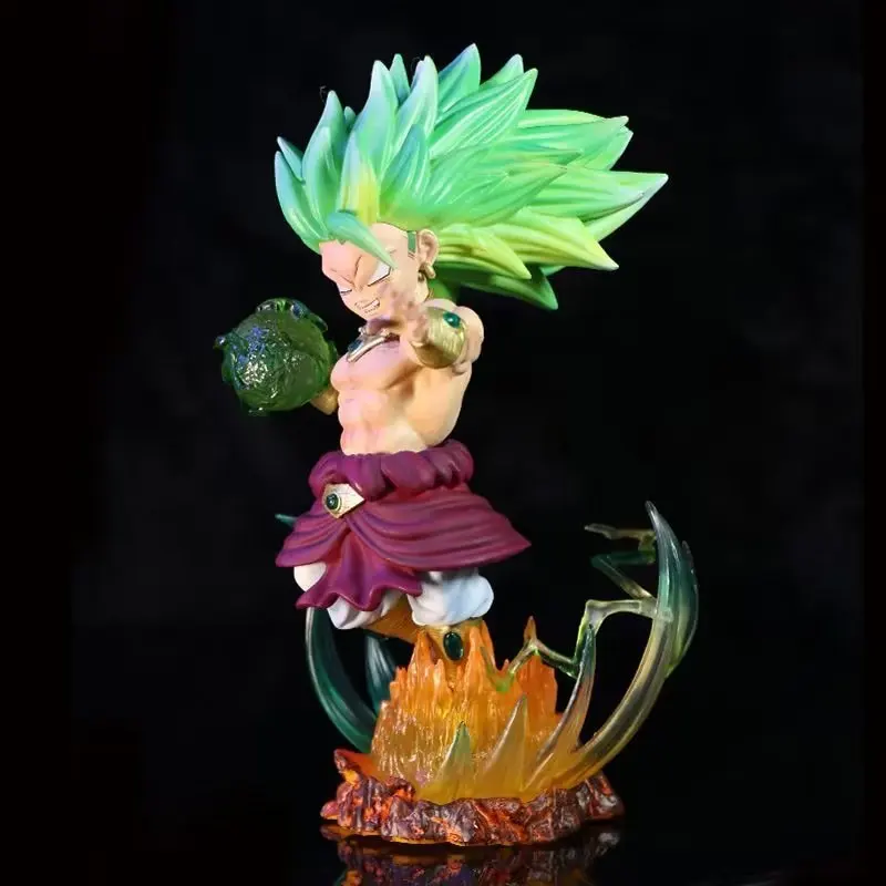 19CM New product High Quality DBZ GK WCF Super Saiyan3 Broli Baby Great ape Battle stance model Anime Figure Cartoon-Character