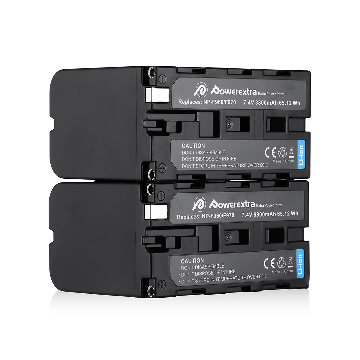 Upgraded Li-ion Rechargeable 7.4V 8800mAh Replacement Batteries For Sony NP-F970 NP-F930 NP-F950 NP-F960