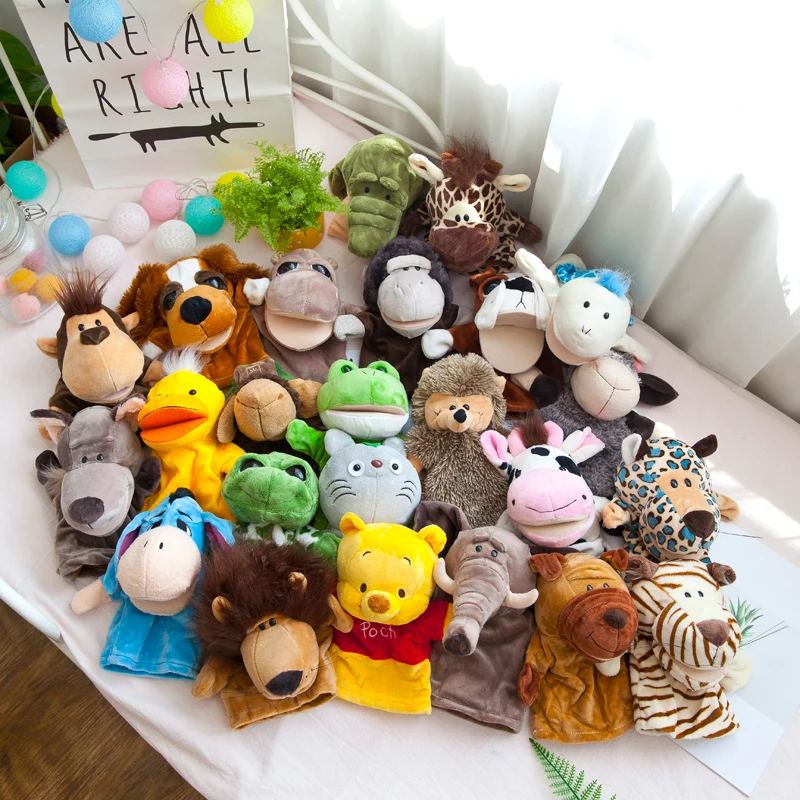 Лидер продаж, мягкая игрушка, короткие плюшевые милые животные, детские игрушки, плюшевые Ручные куклы, фабрика, оптовая продажа, ручная кукла, плюшевые игрушки