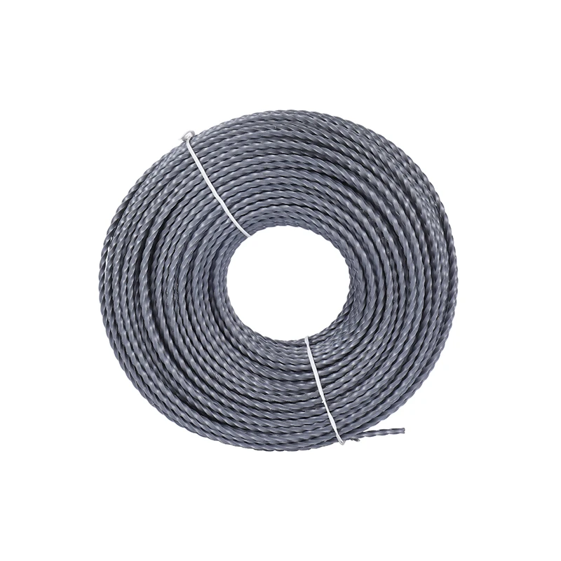 Резак для травы, триммер с нейлоновой нитью, запасные части, головка газонокосилки, 100% прочная нейлоновая линия триммера для травы, для кустореза