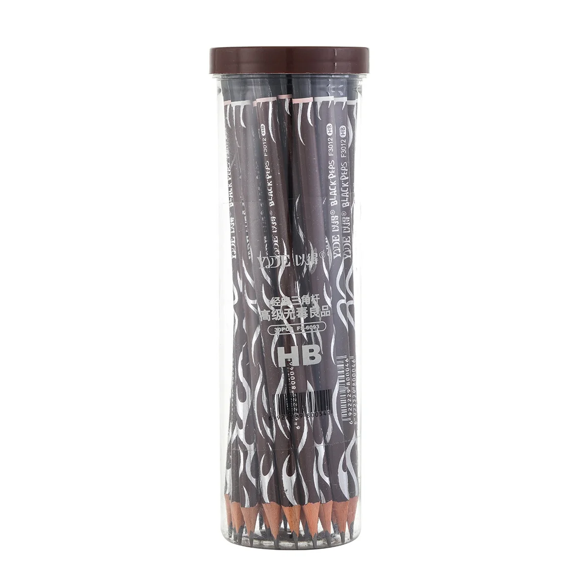 Cheap Wholesale 7 Inch Standard Wooden Pencil With Plastic Tube HB Lead Writing Pencil For Children