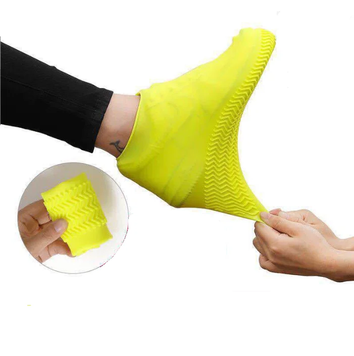 Dropship unisex Top Sell Best Quality Reusable Shoes Protectors Waterproof Anti Slip Water Resistant Rain Silicone Shoes Covers
