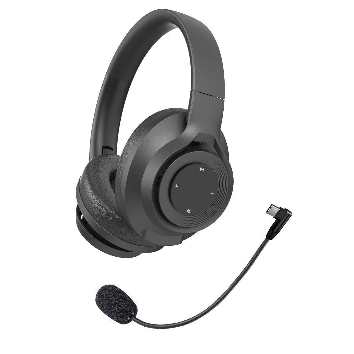 Noise cancelling call center dual USB 3.5  wireless  headset for computer and offices