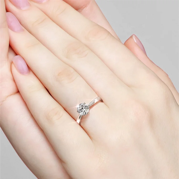 Фабрика изготовленный на заказ подарок любимым оптовая продажа 4 штырей 14K 18K золотые обручальные кольца для женщин, кольцо, кольцо из нержавеющей стали ювелирные изделия