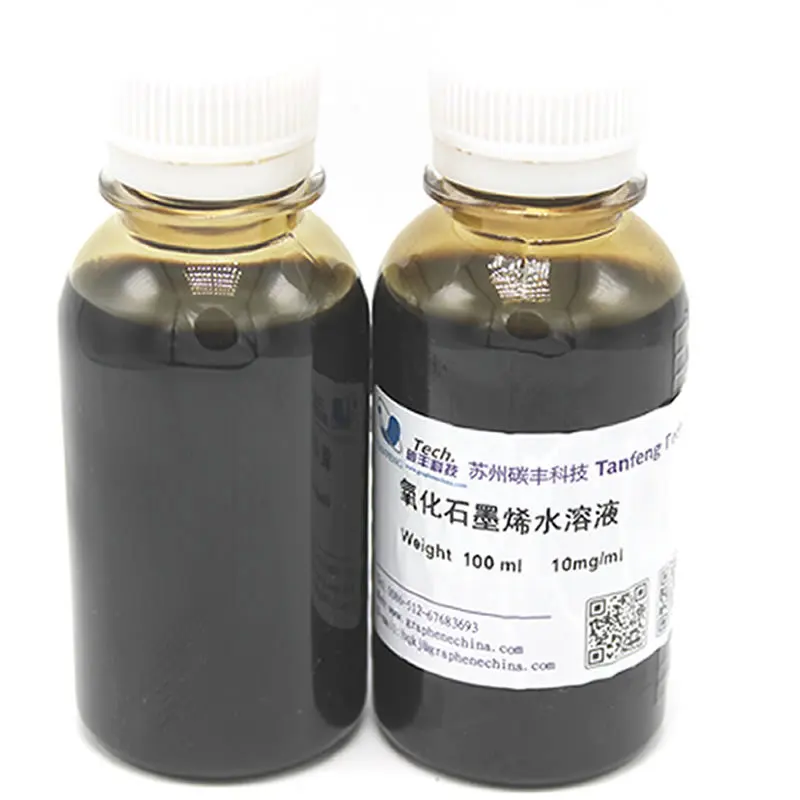 Без поверхностно-активных веществ/стабилизаторов Коллоидная подвеска графенового оксида водного