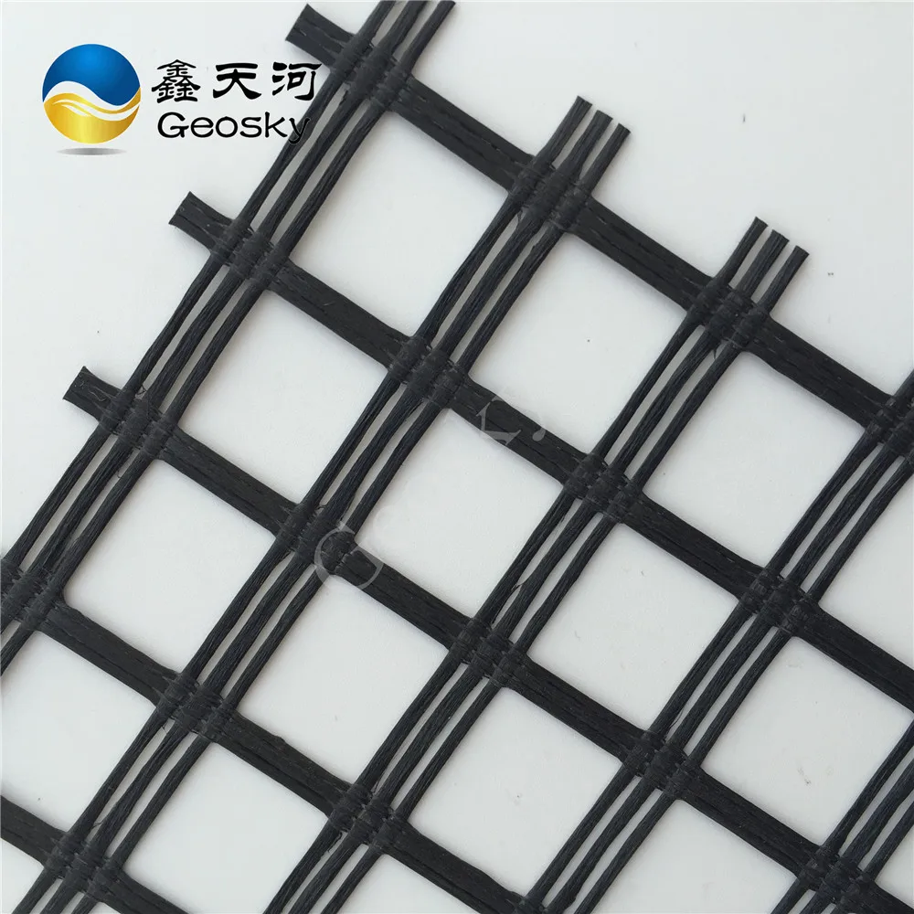 Двухосная полиэфирная георешетка для армирования строительства дорог и других строительных проектов