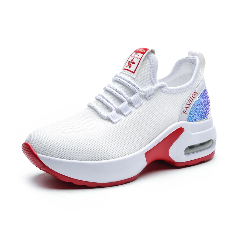 Lightweight Comfort Antiskid Breathable High Quality Thick Soled Sports Shoes