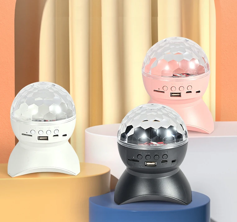 Led Rgb  Smart Light Bluetooth Music Speaker Changing Color Lamp with With Remote Control For Living Room Party