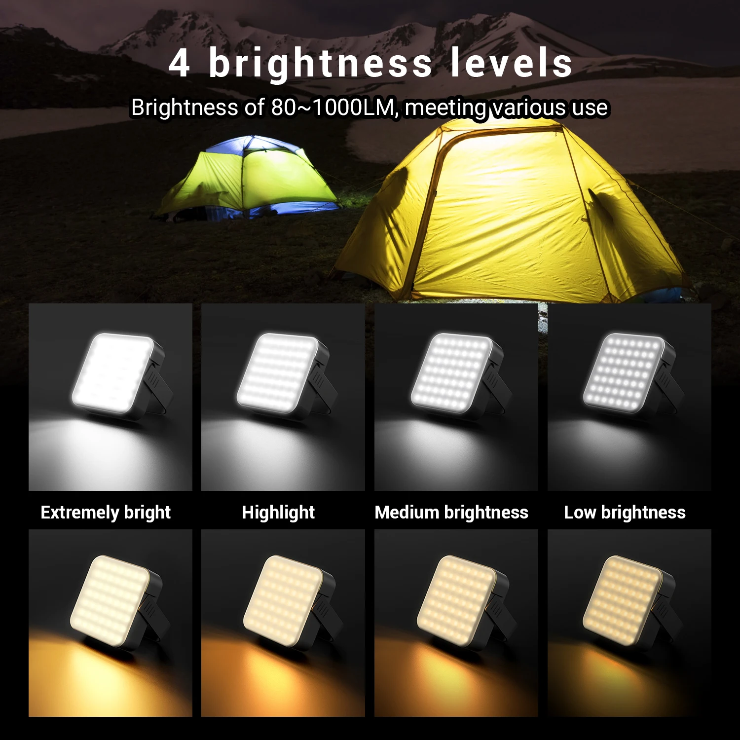 Manufacturer Outdoor Led Camping Lantern Work Light Emergency Camping Outdoor Light