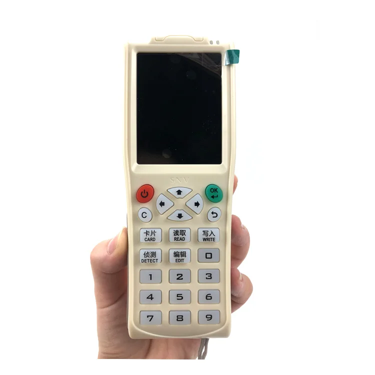 Handheld IC/ID Smart Card Writer RFID Card Copier LF HF Reader Duplicator ICOPY 8