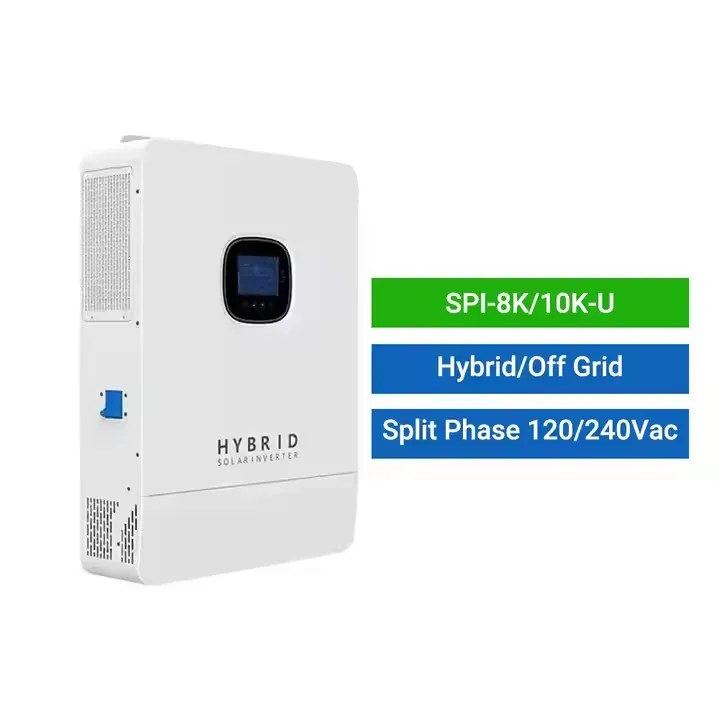 American ESS 8kw 10kw split phase inverter120V 240v 48VDC Generator solar inverter energy storage hybrid inverters
