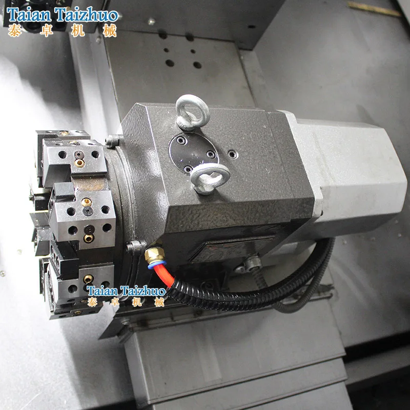TCK40 China Slant Bed CNC Lathe With C Axis